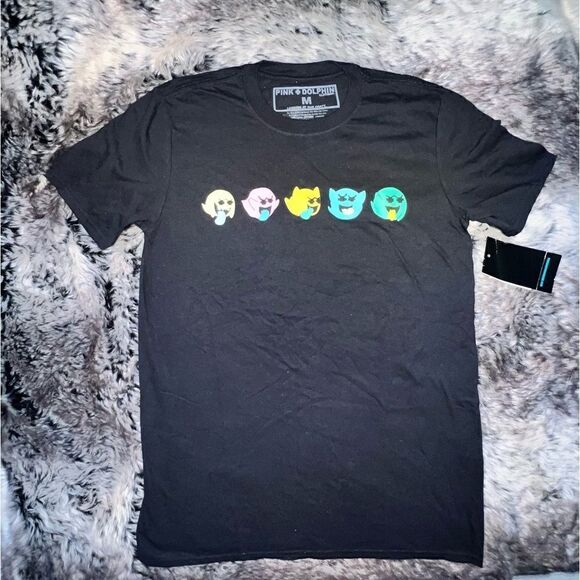 New Pink Dolphin Retro Ghosts Tee - Picture 10 of 12
